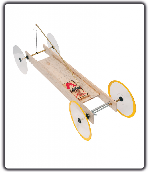 Ein Mausefallenauto aus Metall bauen